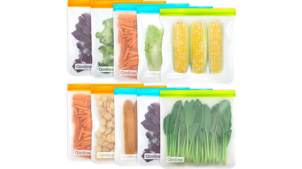 reusable leakproof silicone free bags