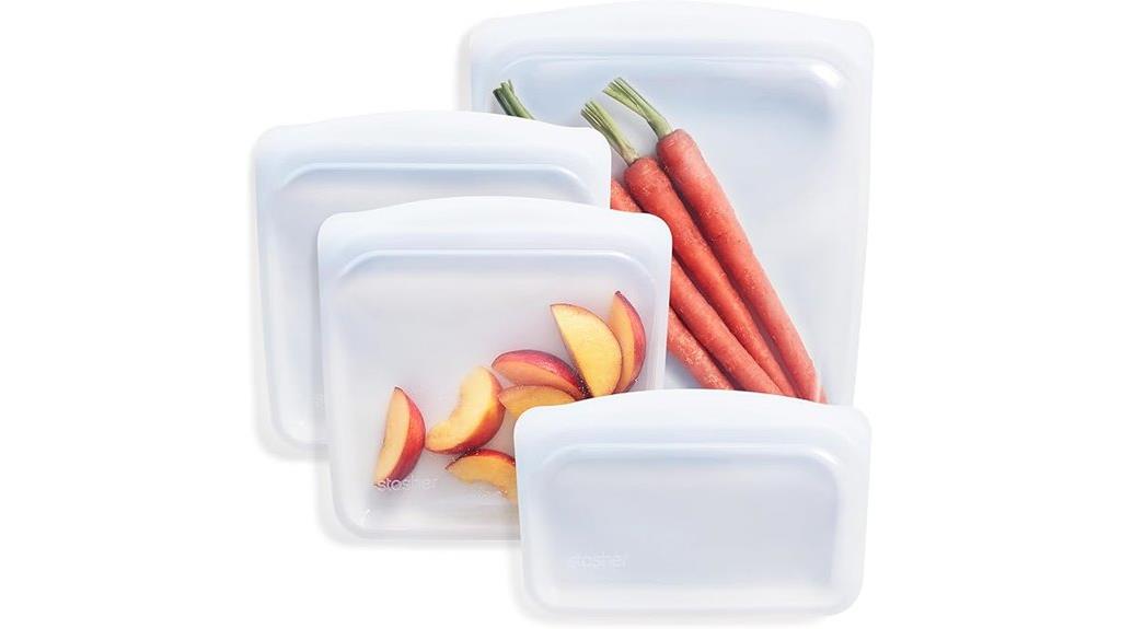 reusable silicone food bags