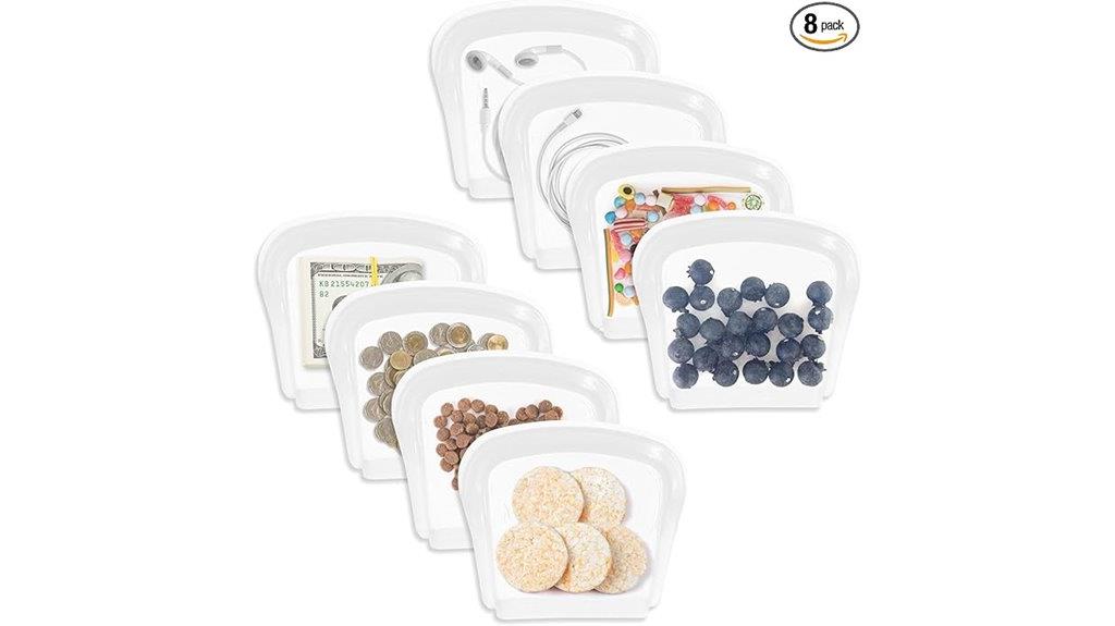 reusable snack bag set
