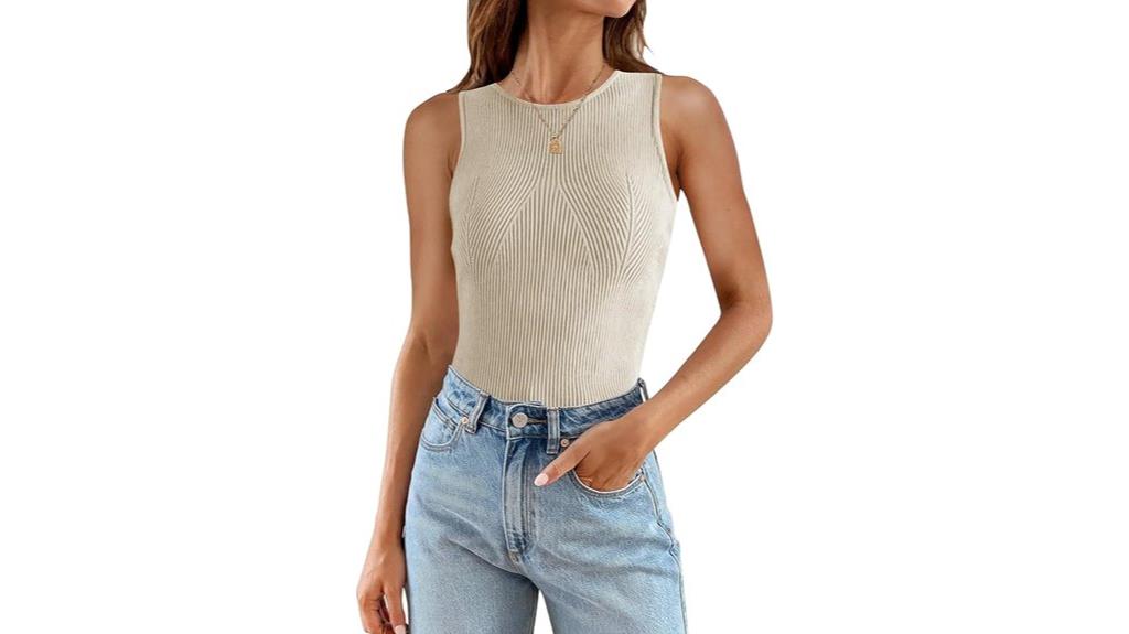 ribbed tank top women