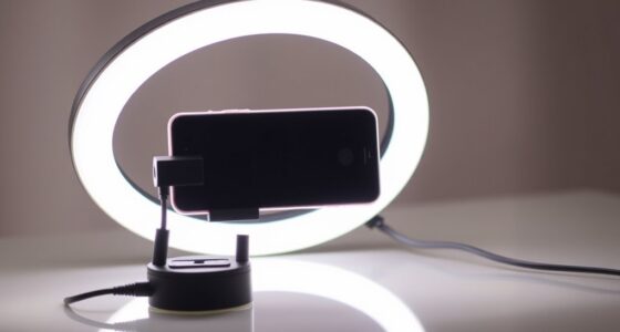 ring lights with phone holders
