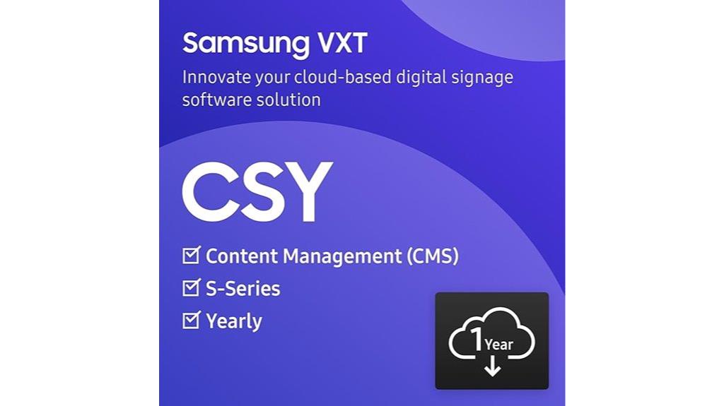 samsung vxt cms subscription