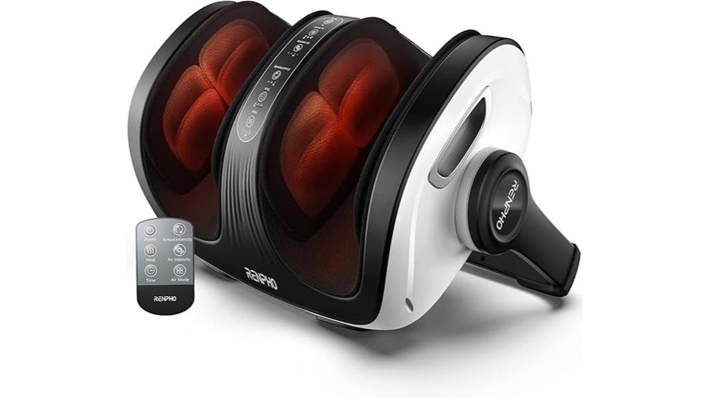 shiatsu foot massager with heat