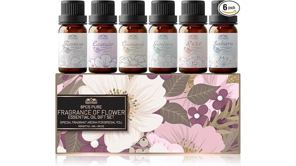 six essential oil set