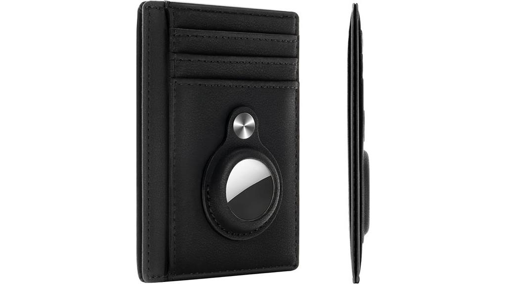 slim rfid airtag wallet