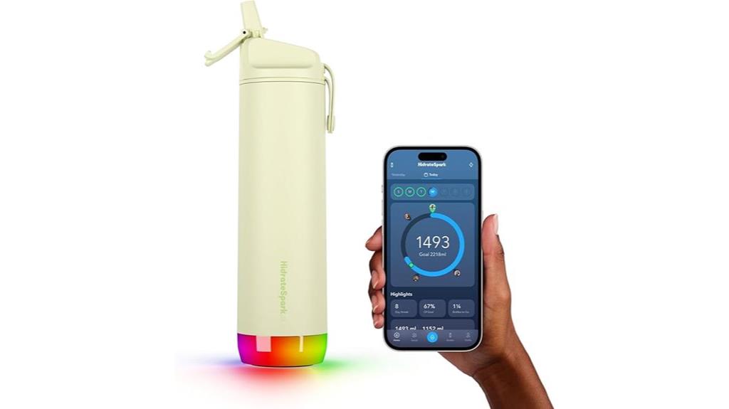 smart bluetooth led bottle