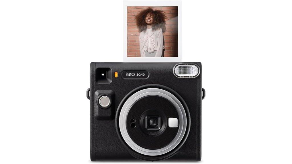 square instant camera photos