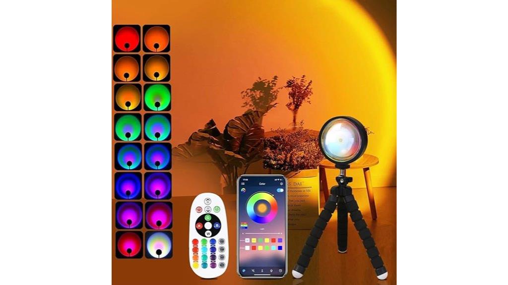 sunset projector with app