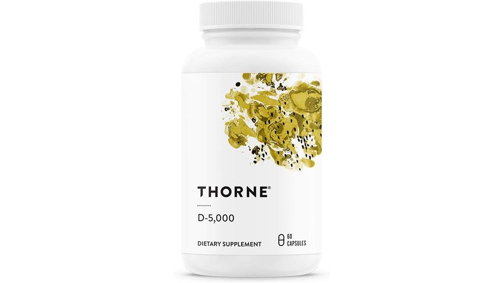 thorne vitamin d 5000 capsules