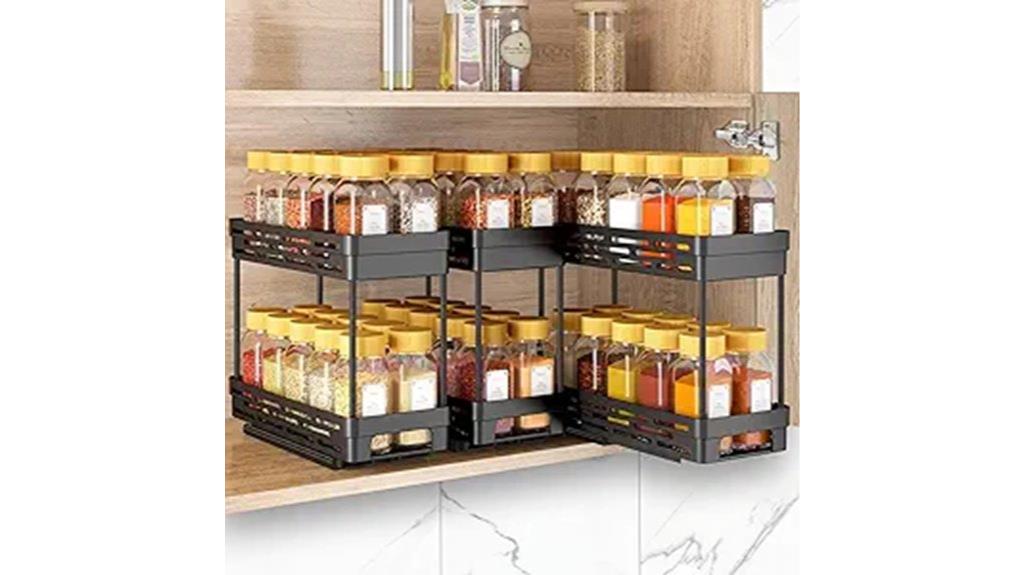 three pack spice racks