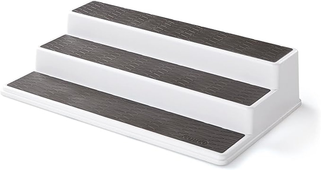 three tier spice rack