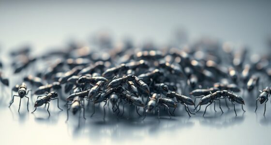 tiny robots working together