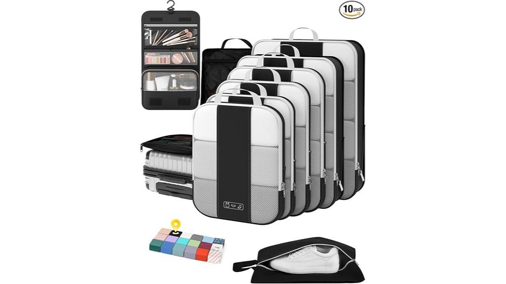 travel closet organization set
