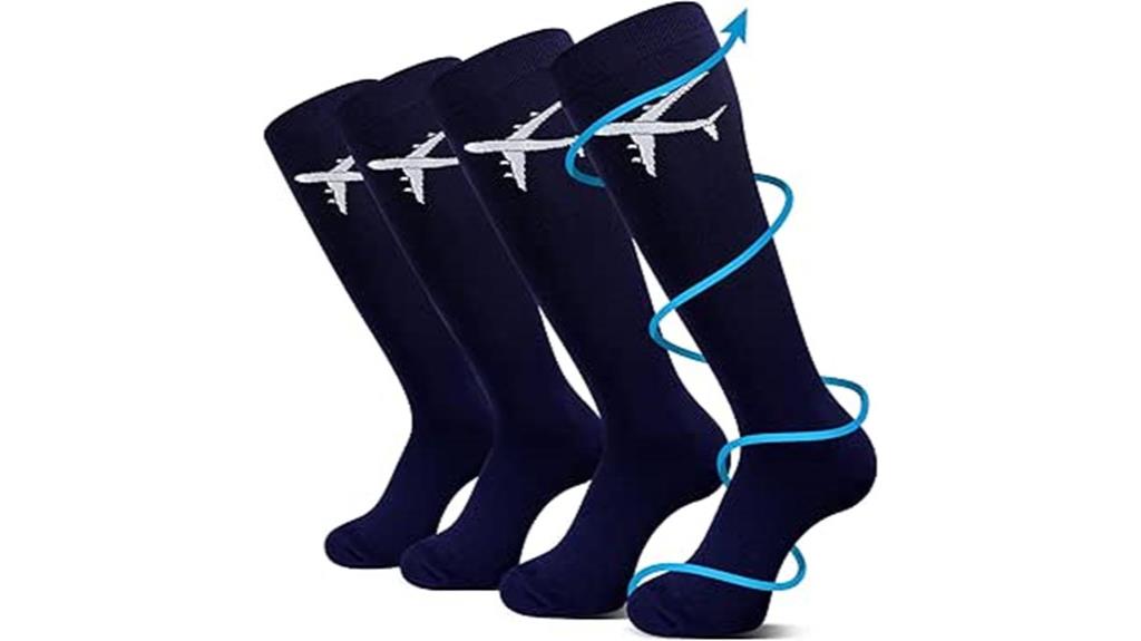 travel compression socks pack