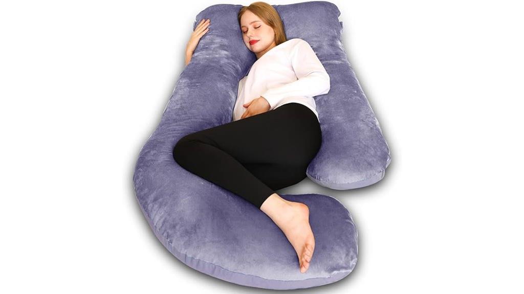 u shaped maternity body pillow