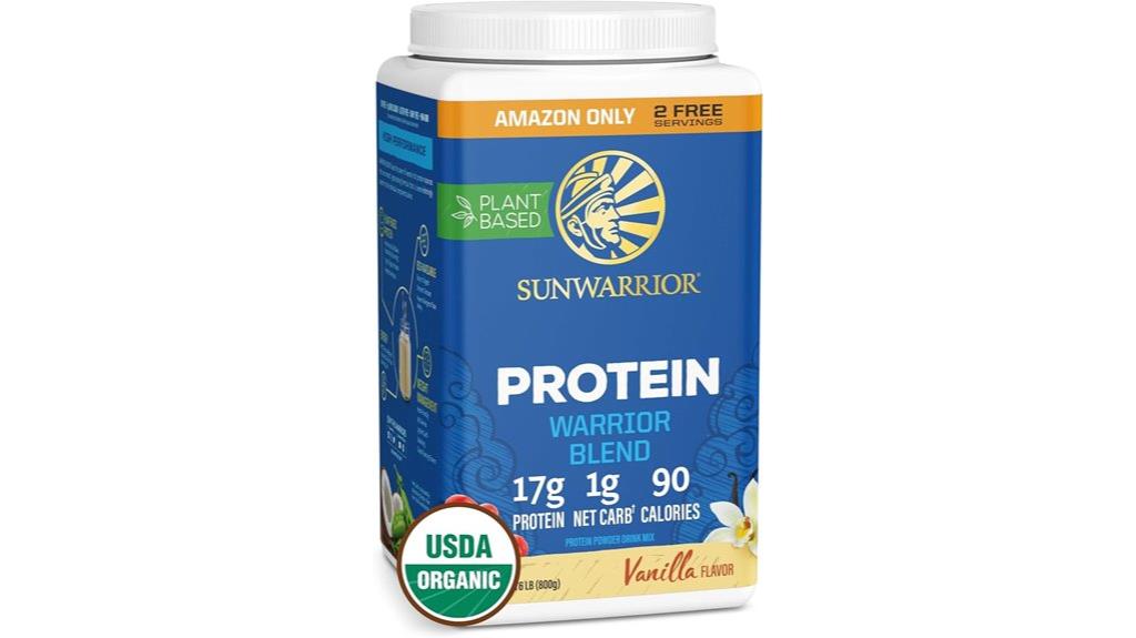 vanilla organic protein powder