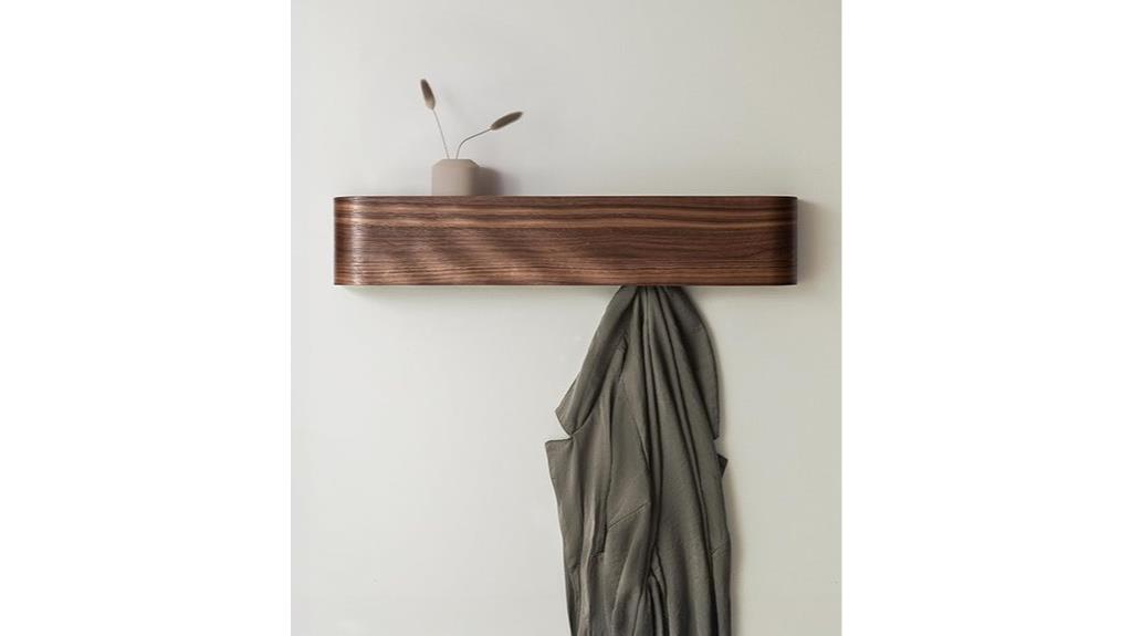 wall mounted coat rack