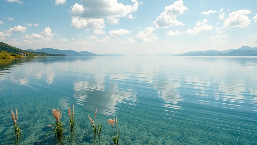 water s calming effect on brain