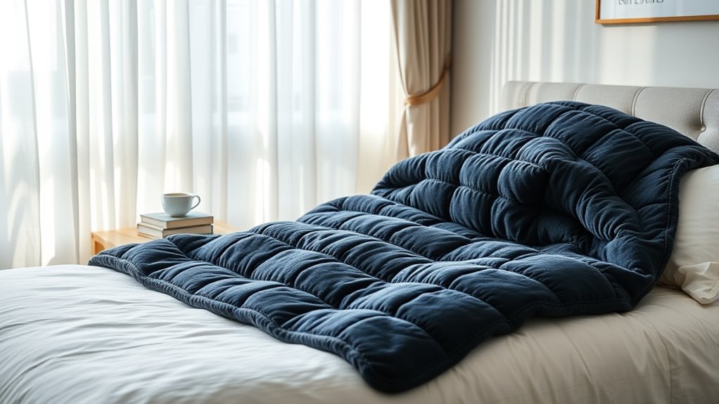 weighted blankets promote relaxation