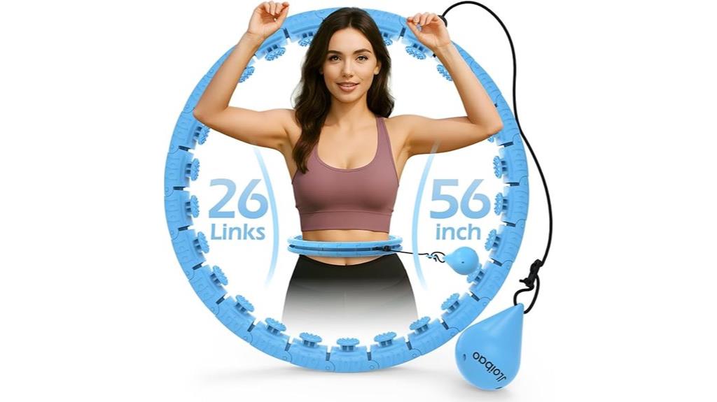 weighted hula hoop