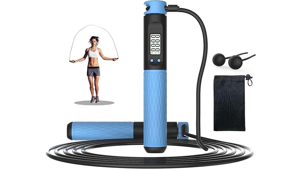 weighted jump rope set