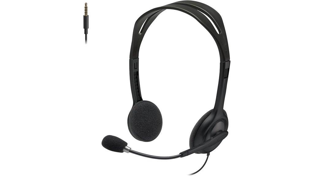 wired headset with microphone