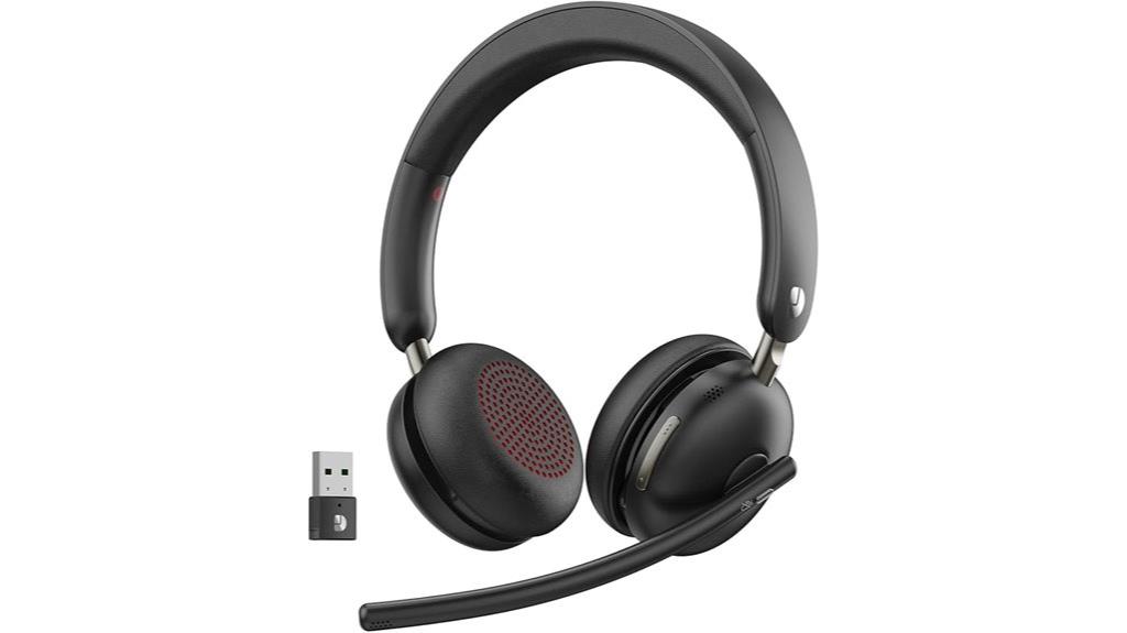wireless bluetooth headset with mic