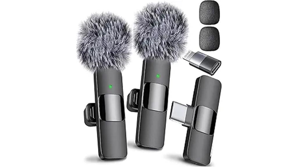 wireless lavalier microphone pack