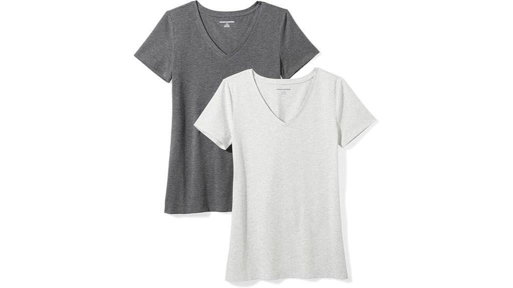women s v neck t shirt multipack