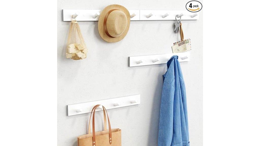 wooden 16 inch coat hooks