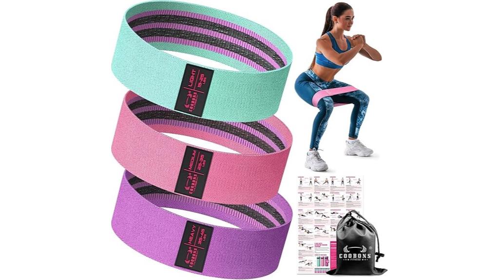 workout resistance band fabric