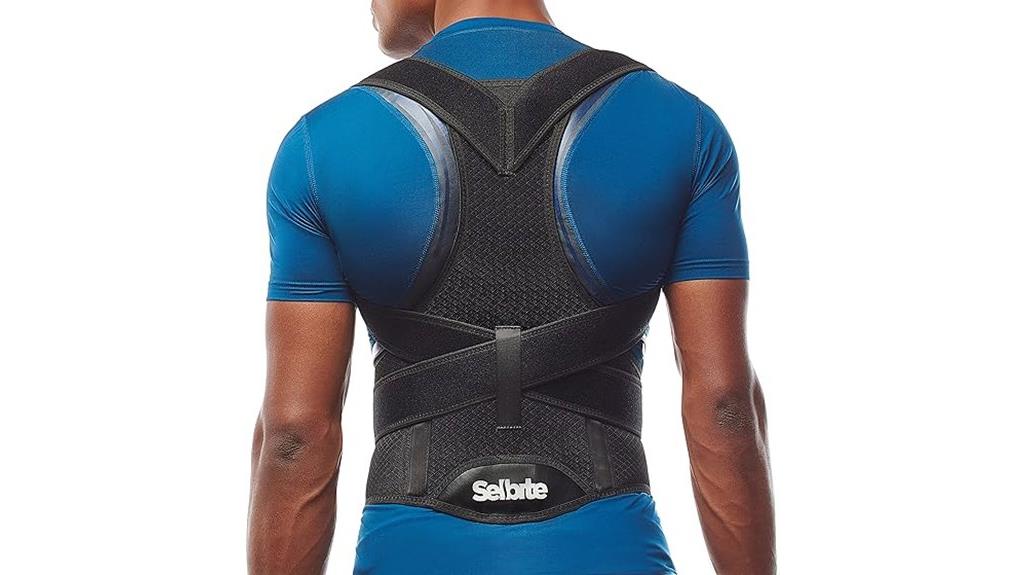 x large posture back brace