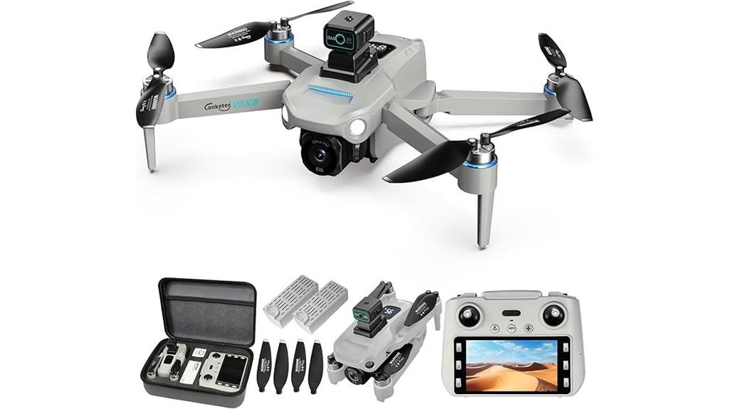 4k camera gps drone