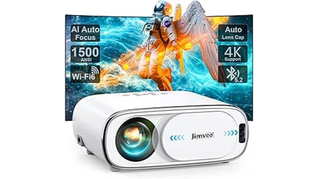 4k wifi bluetooth projector