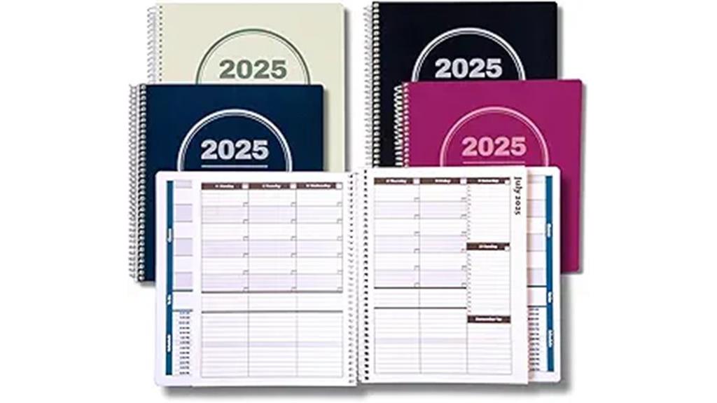 academic planner berry blue