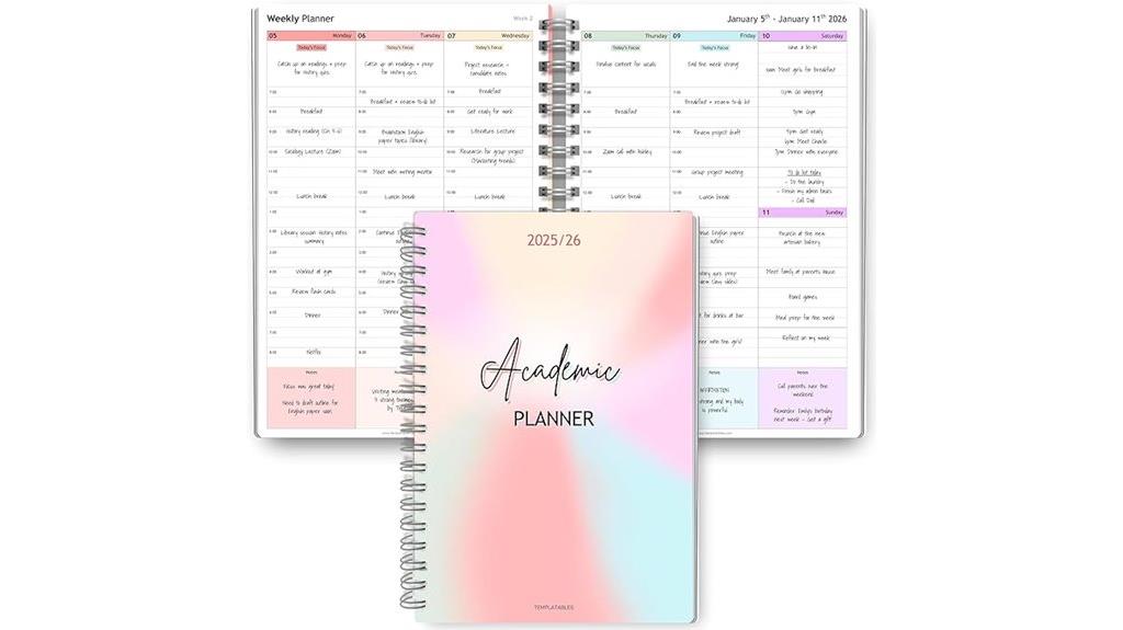 academic year planner