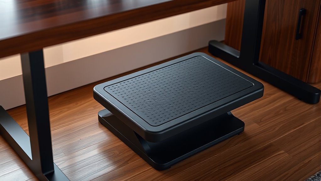 adjustable comfortable stable footrest
