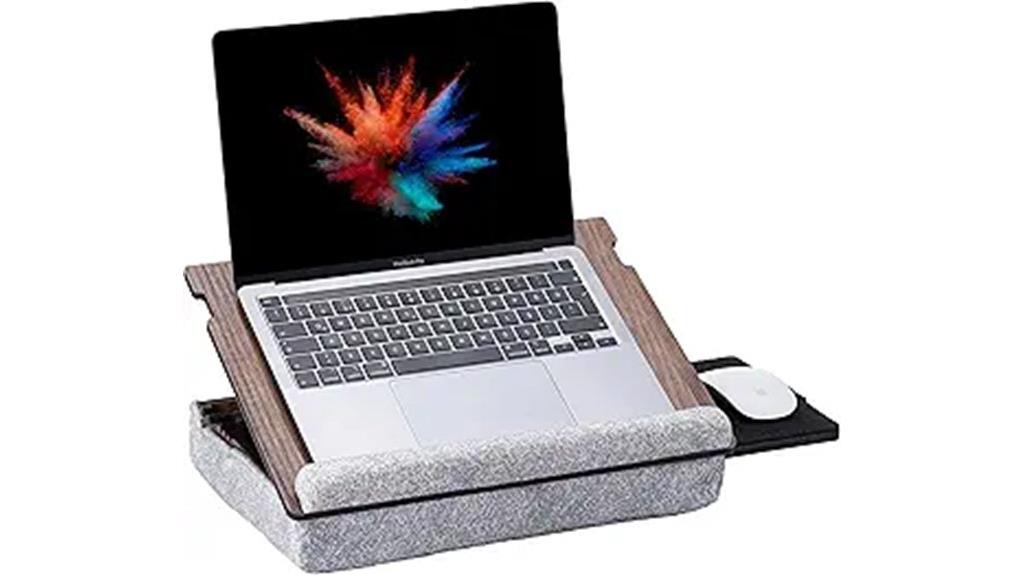 adjustable cushion lap desk
