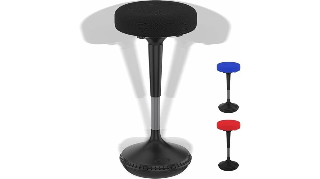 adjustable ergonomic standing stool