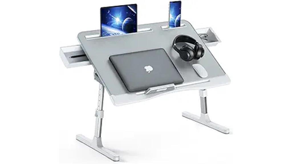 adjustable foldable laptop desk