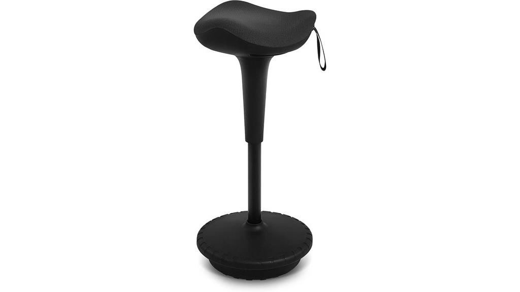 adjustable swivel office stool