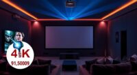 affordable 4k home projectors