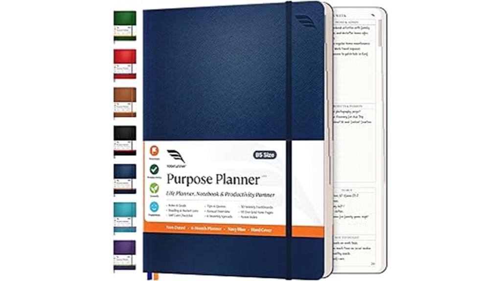 b5 notebook for planning
