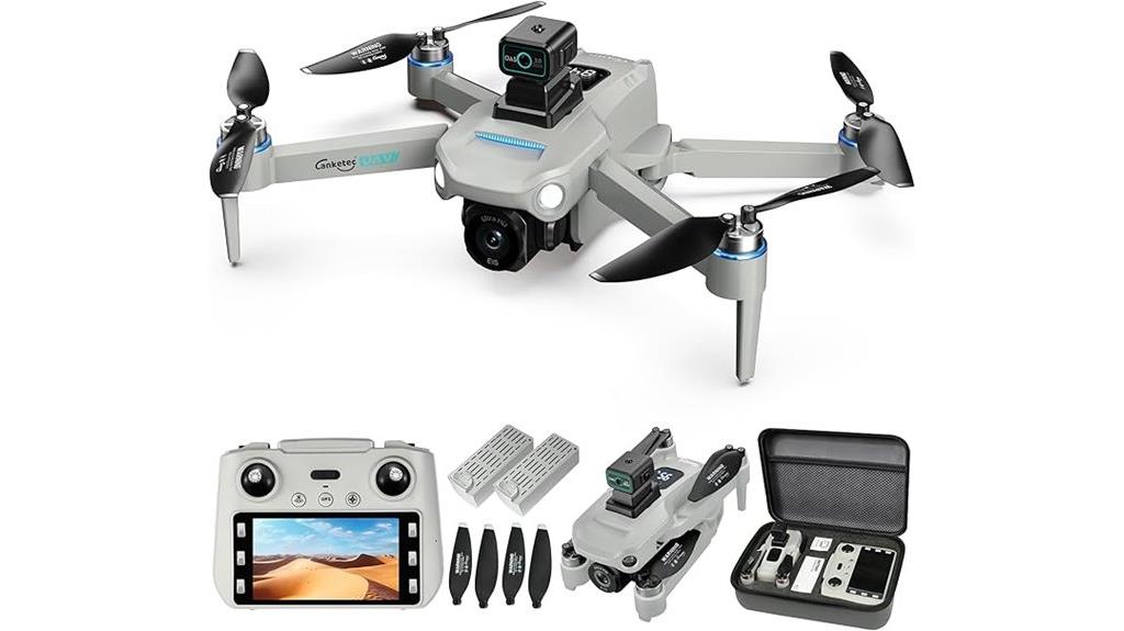 beginner foldable 4k drone