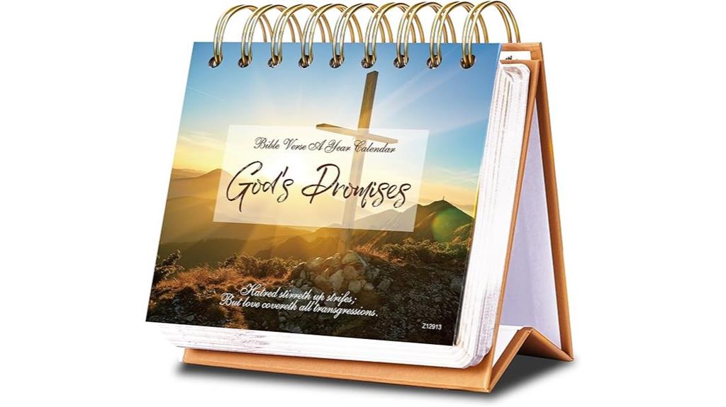 bible verse desk calendar