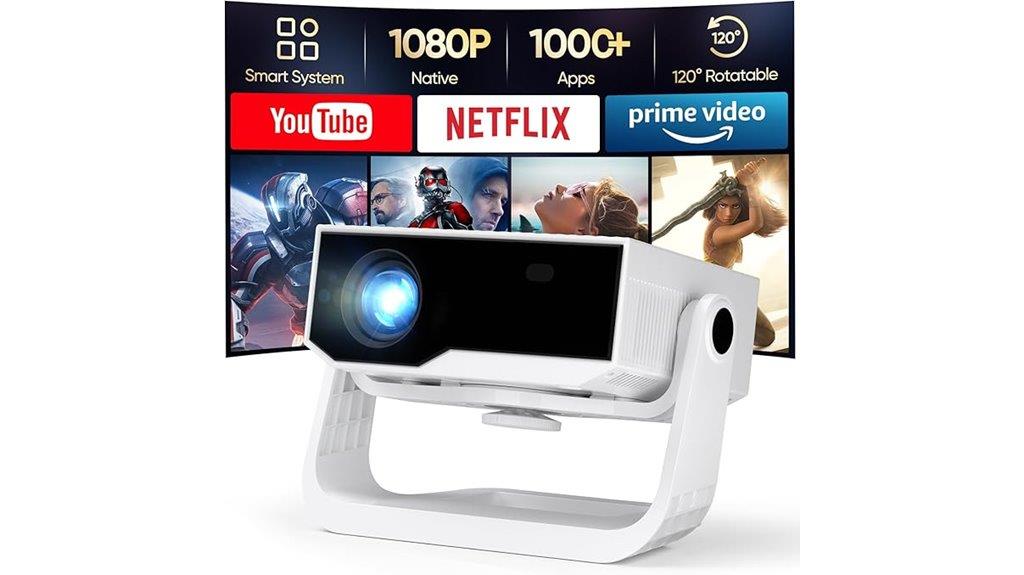compact wireless video projector