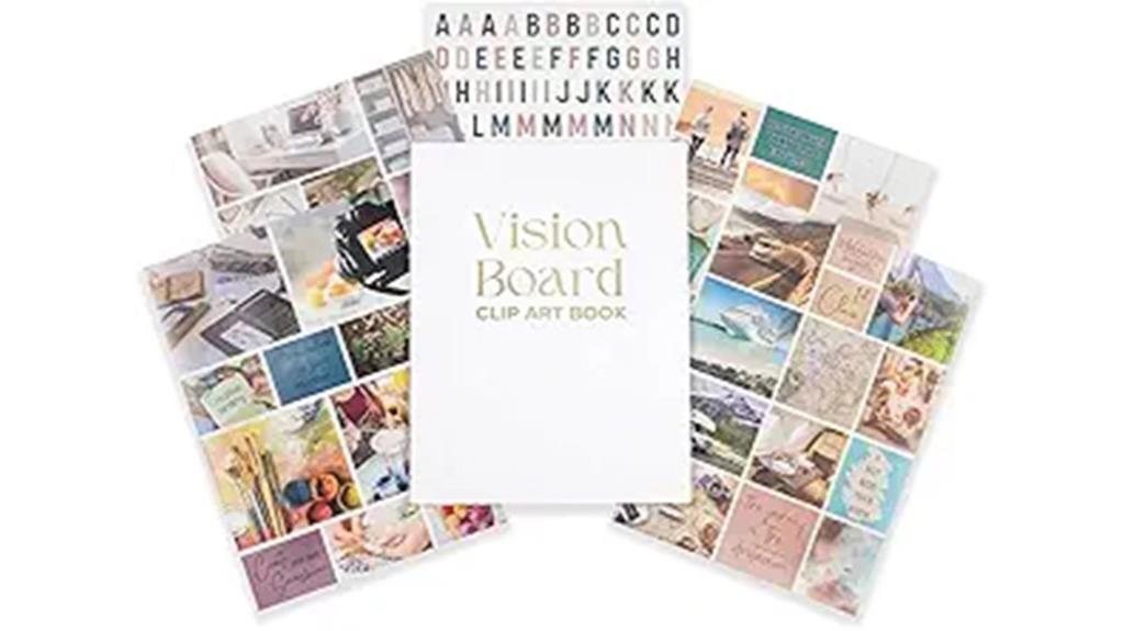 creative vision board scrapbook