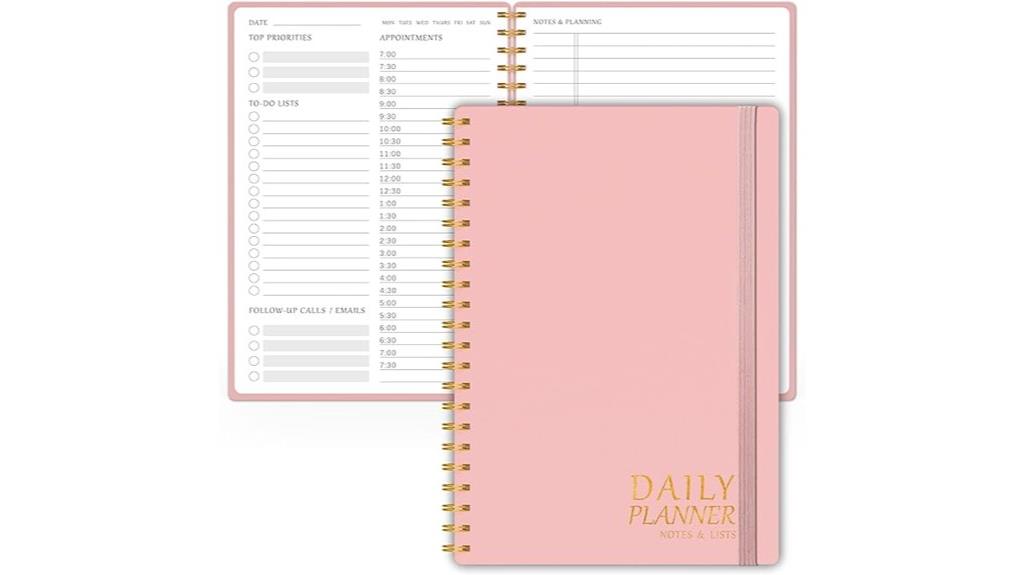 daily hourly schedule planner
