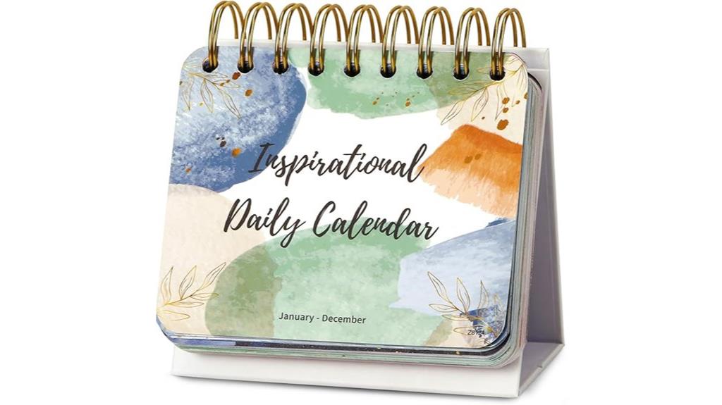 daily inspirational quote calendar
