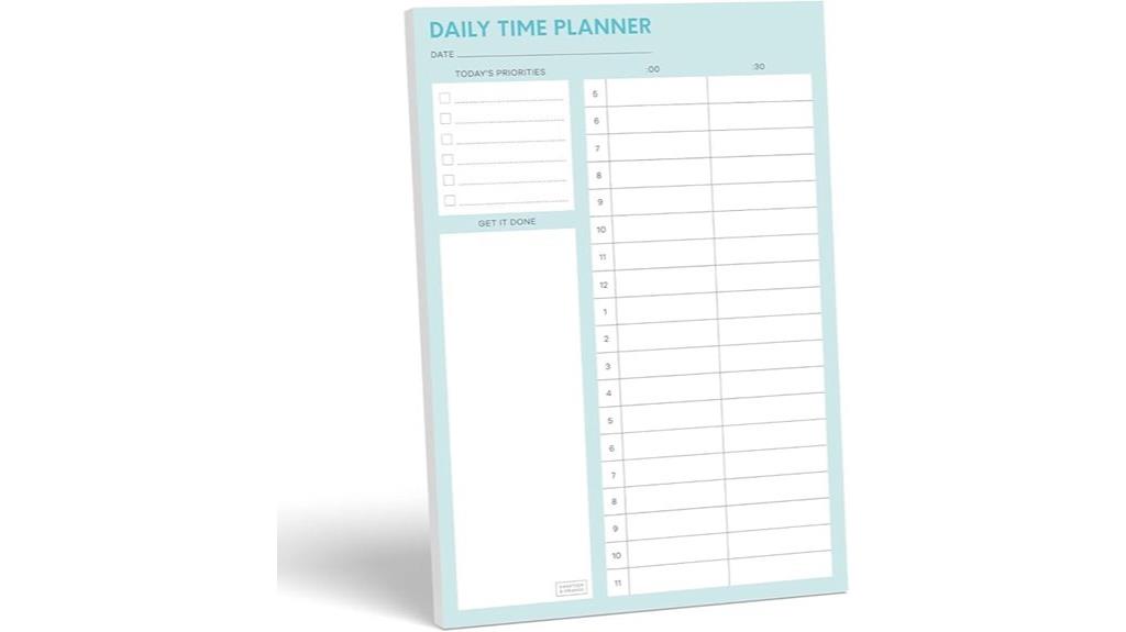 daily planner notebook cover